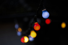 Une ampoule LED RGB
